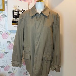 Structure Vintage Men's Beige Trench Coat